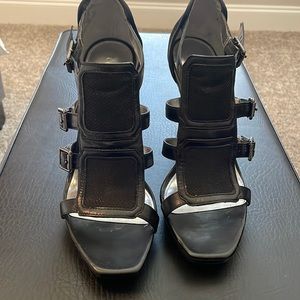 Calvin Klein Black High Heels Size 8